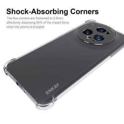 ENKAY HAT PRINCE Для Honor Magic5 Pro Ударопрочный Телефонный TPU Чехол Противоскользящая Полоса Край Чехла для Телефона