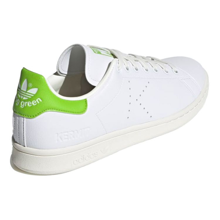 Кроссовки унисекс The Muppets x adidas Stan Smith Кермит Лягушонок Белый Облачно-белый Pantone FY5460