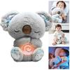 JOYBLISS Breathing Koala with Light Sound Baby Sleep and Playmate Koala Musical Stuffed Plush Toy Newborn Sensory Comfortable Baby Gifts