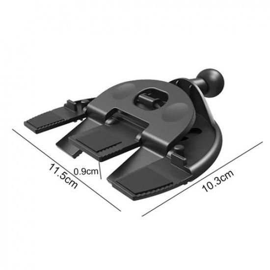 Car CD Slot Mount Cell Phone Holder 17mm Ball Head Base for GPS Phone Bracket