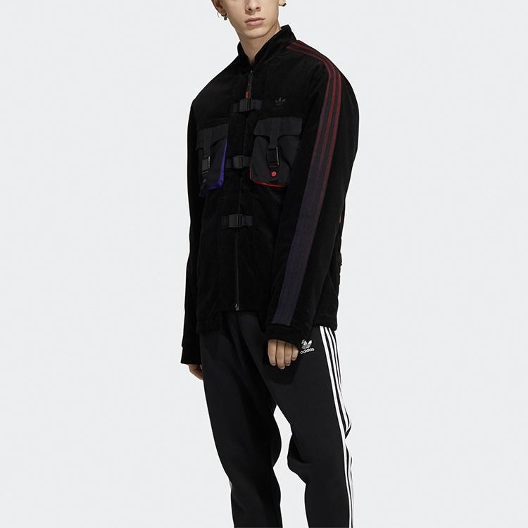 adidas Мужская куртка-бомбер Originals CNY Coach Jacket Черная GN5444