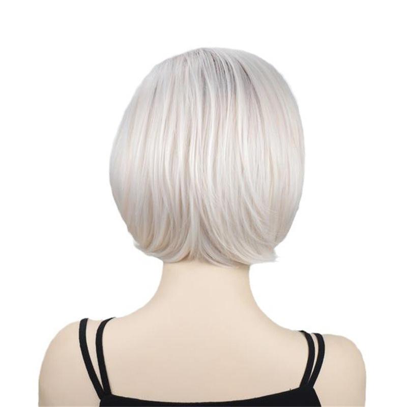 Синтетические короткие кудрявые парики с челкой, парик для мамы, женский косплей, натуральная прическа, повседневный парик для пожилых, подарок