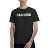 Bad Seed Band 100% Хлопок Повседневный Дышащий Удобный Мужской Топ Смешные Мужские Футболки Мужская Рубашка