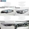 Защитная пленка для фар BMW 5 Series F10 F11 F07 G31 G30 - Прозрачная/Дымчато-черная ТПУ