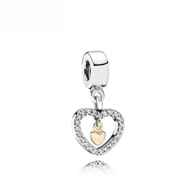 Подходит оригинальный модный браслет сверкающий четырехлистный клевер висячие подвески из бисера ювелирные изделия своими руками для женщин подарок