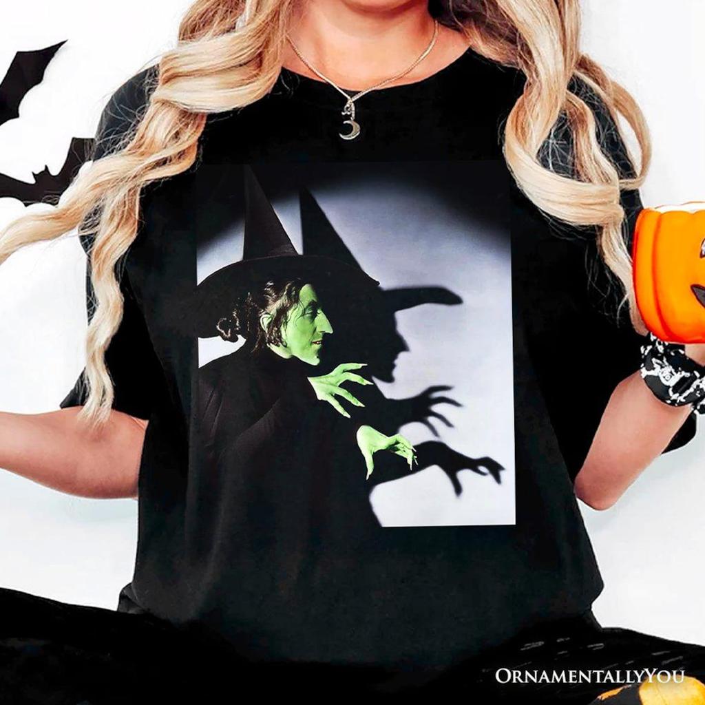 Vintage Wicked Witch of the West Graphic T-and kids tshirt, Wizard of Oz Halloween Tee