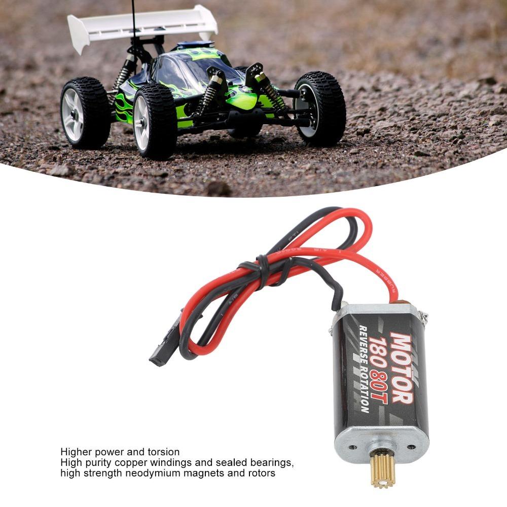 Low Noise 180 RC Brushed Motor 7.2V RC Motor for Traxxas TRX4M RC Crawler RC Car Upgrade