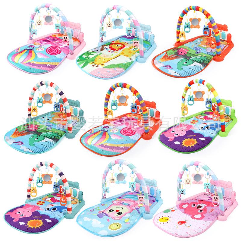 YRB Cross-Border Baby Fitness Piano: Indoor Foot Pedal Toy for Newborns and One-Year-Olds