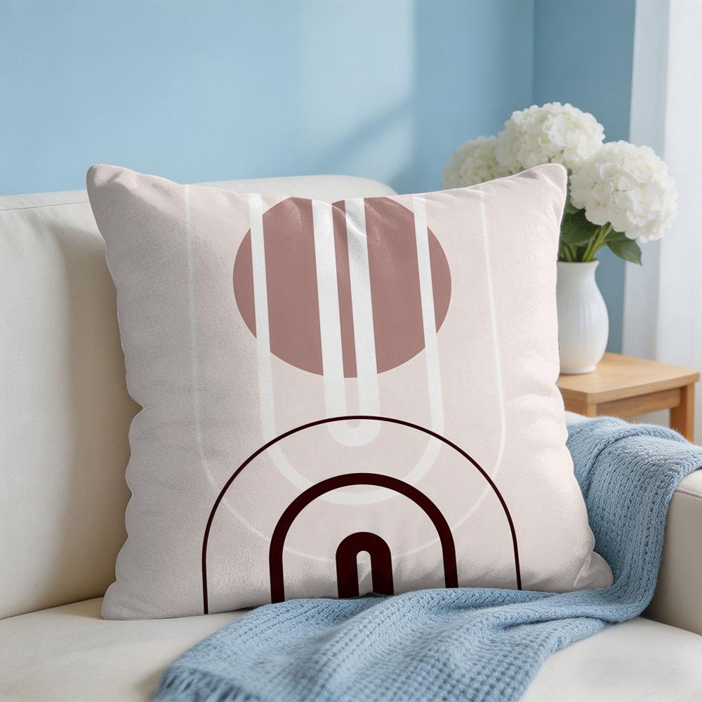 Minimalist Abstract Geometric Cushion Cover Square Pillow Bedroom Sofa Leisure Comfort Living Room Home Decoration X