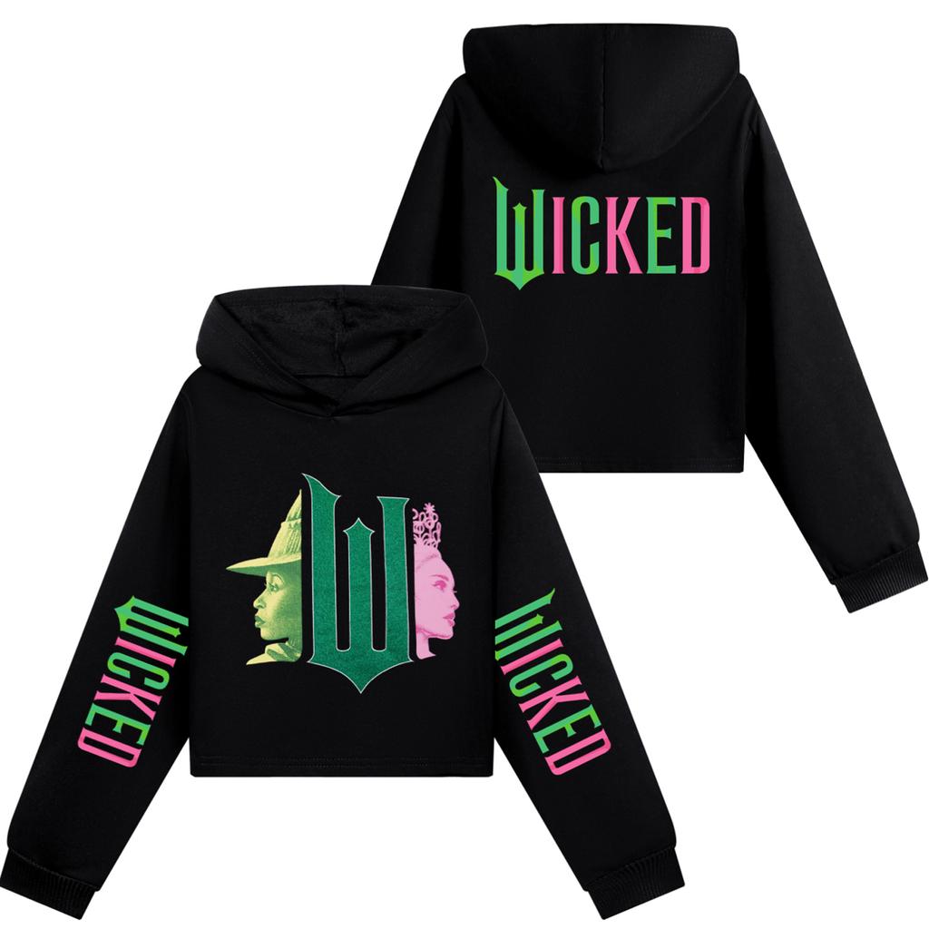 Детский пуловер с длинным рукавом, свободного кроя, с капюшоном и принтом в виде букв