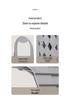Foldable Large-Capacity Plastic Laundry and Toy Storage Basket