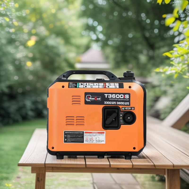 Silent 220V Gasoline Inverter Generator with One-Key Start for Home and Travel