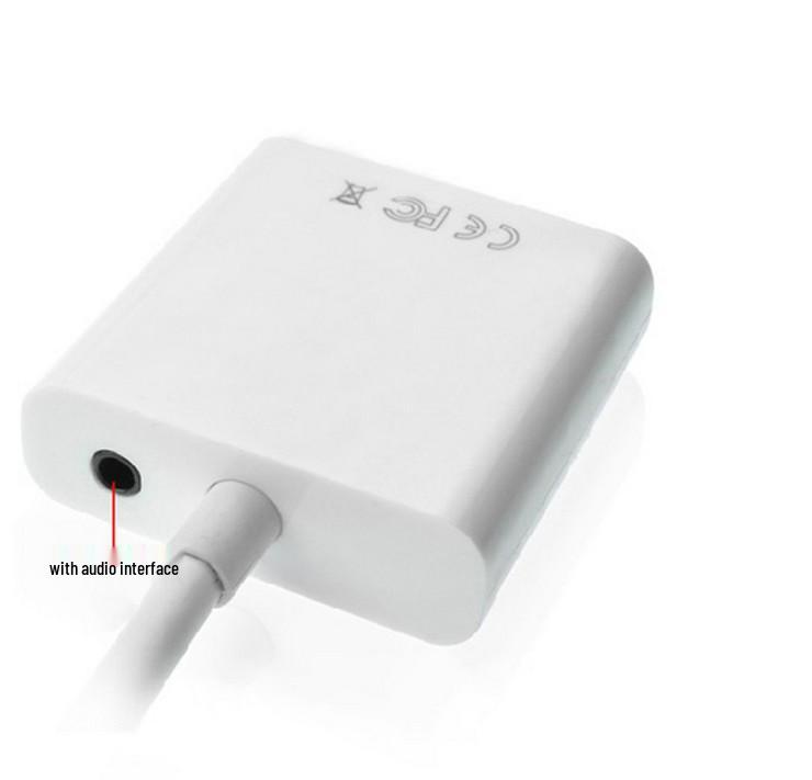 Конвертер HDMI в VGA HD для подключения приставки к проектору