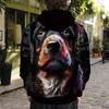 Осенняя новинка 3D The Sheep Wearing Sunglasses Printed Men's Thin Hoodie Casual, Comfortable 3D Digital Printing Hoodie Men