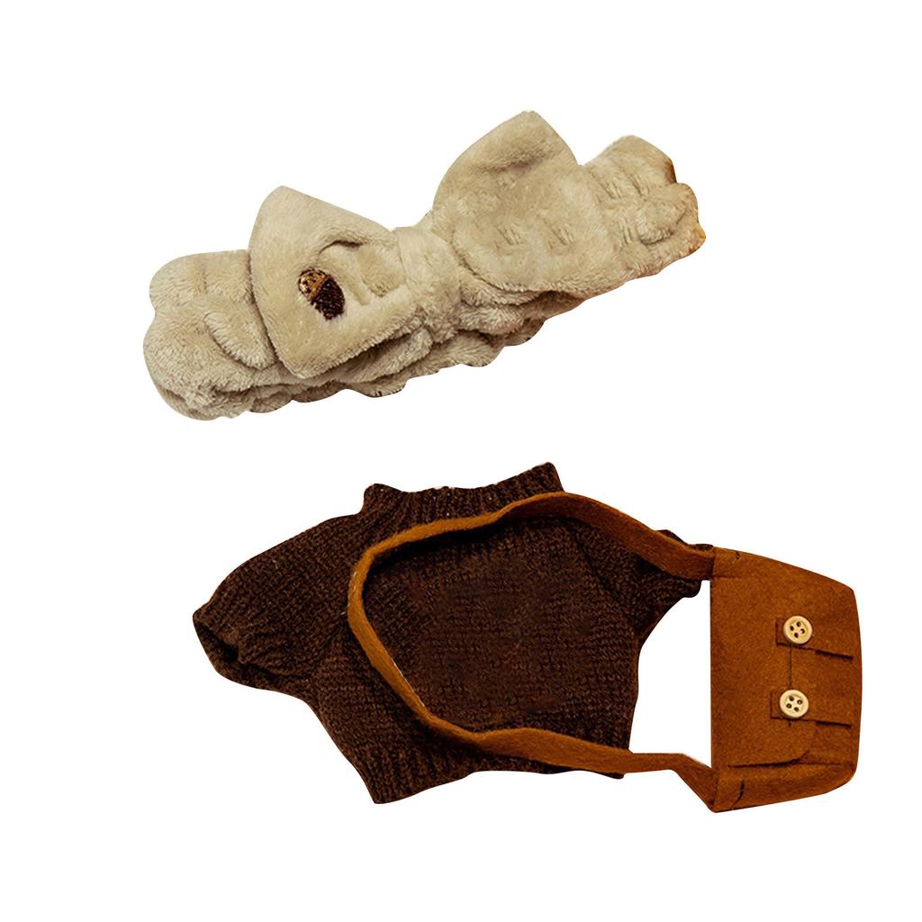 30 см аксессуары для кукол D-uck плюшевая кукольная одежда Кукольная одежда съемная одежда шляпа костюм аксессуары для плюшевых игрушек