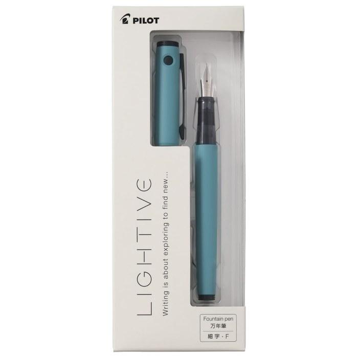Pilot Fountain Pen Lightweight Cartridge Type Fine Nib (F) Turquoise PFLT1TQF Pilot Fine Nib F