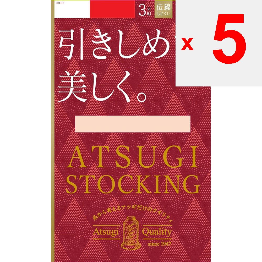 ATSUGI Чулки Чулки Pull Up Beautifully 3-Pair Set ML Nudie BE Чулки Комплекты Материал] Нейлон, полиуретан Чулки Комплекты