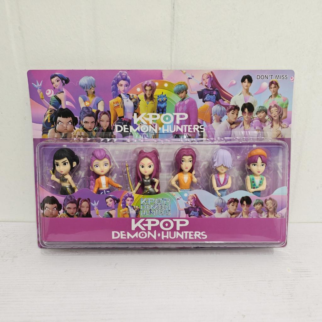 Новая Q-версия Охотник на ведьм K-pop Корейская волна Тигр Звезда Серия Фигурок Периферийный Модель для игры в прилив Украшение