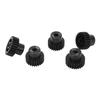 5 Pcs RC Pinion Gear Set 48DP 0.53M 3.175mm 23T 24T 25T 26T 27T Chromium Molybdenum Alloy Steel