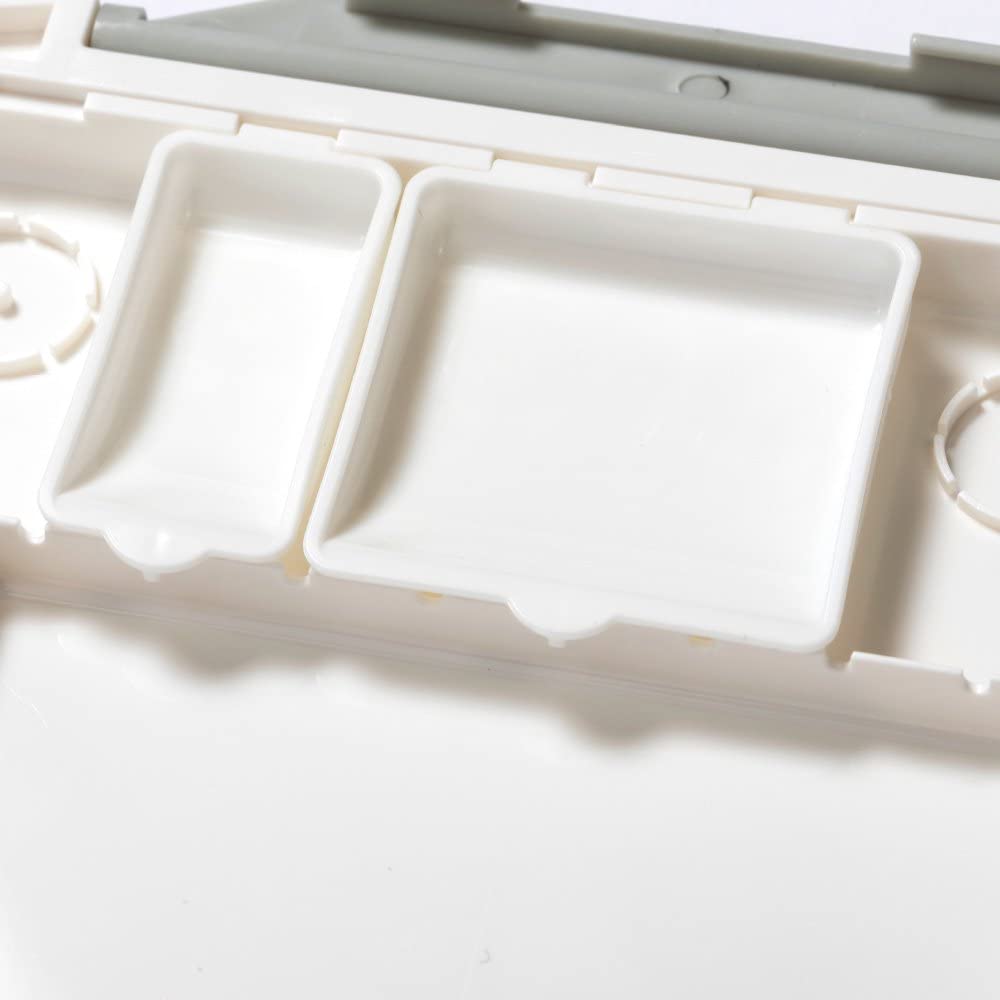 Holbein Watercolor Palette RP-24 with Removable Compartments, 24 Compartments (26 Small Petri Dishes, 4 Large) 210191