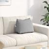 Back Cushion Cloud Grey 45 x 20 x 35 cm Fabric
