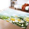 Abstract Daisy Art Large Carpet Living Room Floor Mat Colorful Pattern