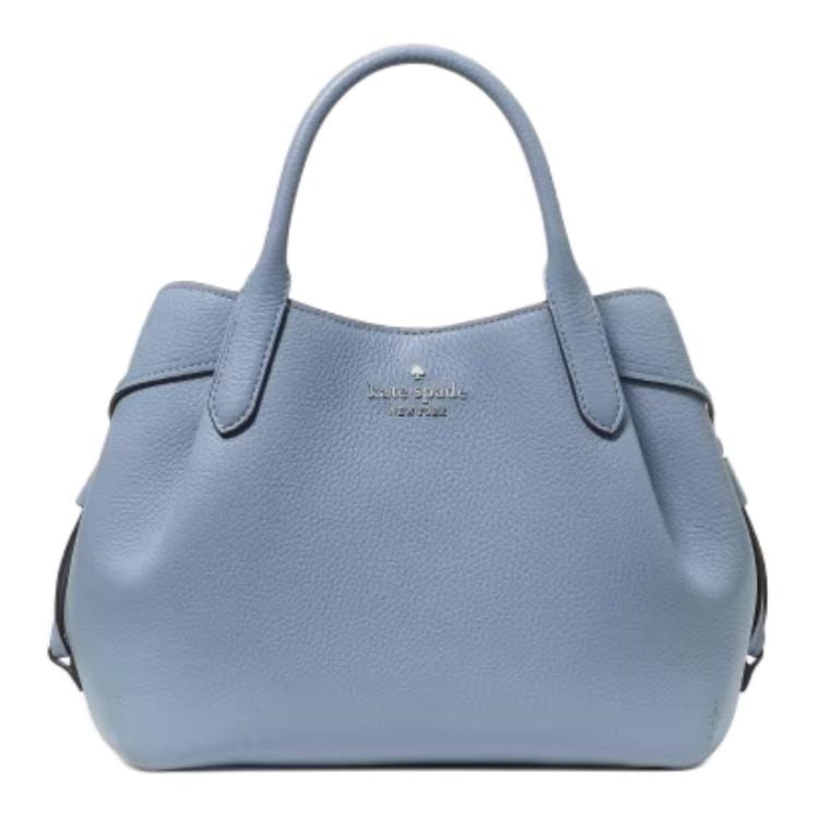 Kate Spade Dumpling Cow Leather Handbag Small Women's Tranquil Blue K8135-412