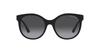 Sunglasses AX4120SF Blue Light Gray Gradient Lens 54 [Armani Exchange] Black/Dark