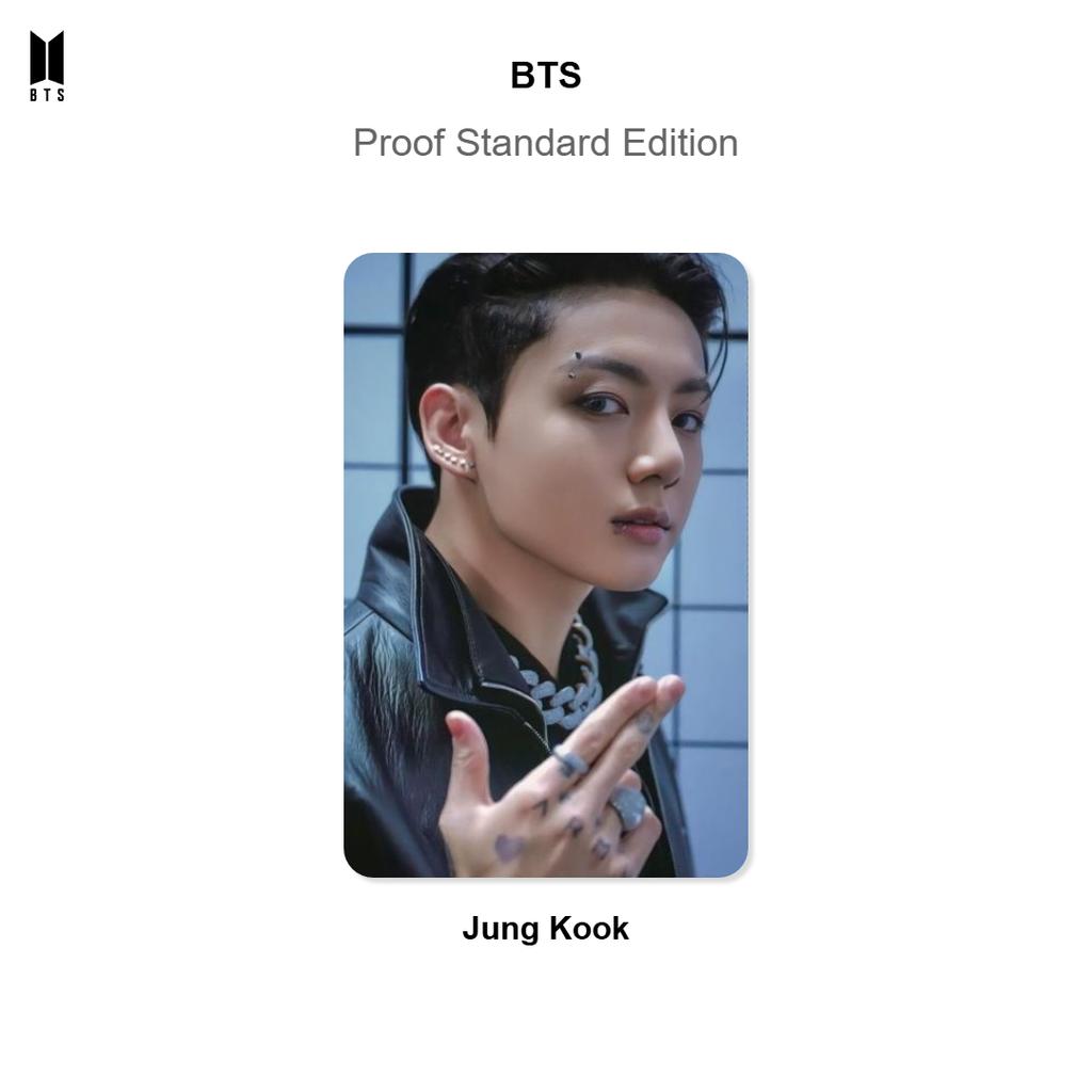 BTS Официальная фотокарточка Proof Standard Edition