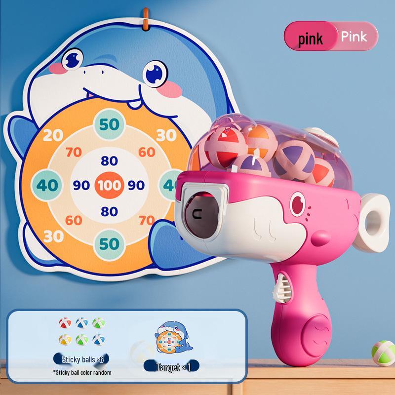 Китовый шариковый пистолет липкая мишень игрушка для стрельбы для взаимодействия родителей и детей