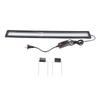 LED Aquarium Light 4 Rows Beads 3 Color Modes Splash Proof Heat Dissipation Extendable Bracket
