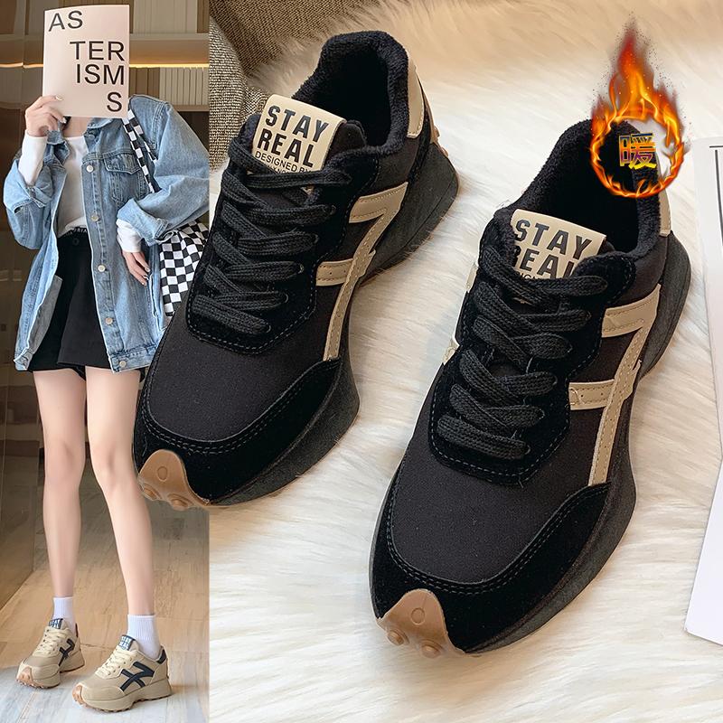 Classic Women Shoes Retro Light Suede Running Shoes Breathable Women Sneakers Damping Jogging Sport Shoes for Women Trainer