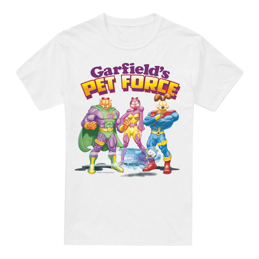 Garfield Mens Heroes Await T-Shirt