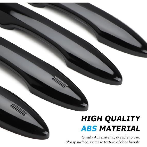 Улучшенные накладки на ручки дверей с защелками, совместимые с Toyota Camry 2018-2024 2025 2026, аксессуары, защитные накладки на ручки дверей без клея для -2025 2026