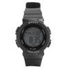 Fashionable Digital Watch Luminous Lights Waterproof Electronic Watches for Children9109 Black