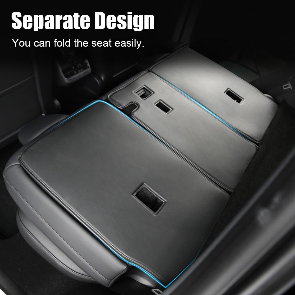 Для модели Tesla 3 Y, противоударная подушка багажника, отдельный дизайн, защита спинки заднего сиденья, удобная защитная накладка