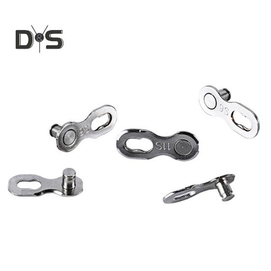 Соединитель звеньев цепи металлический прочный на разрыв пряжка для велосипедной цепи легко разбираемая пряжка для велосипедной цепи 8/9/10/11/12-скоростных цепей