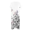 Women's Summer Casual Fashion Floral Print Short Sleeve Round Neck Pocket Dress