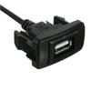 Удлинительный кабель USB-адаптер Черный Автомобильная центральная консоль
