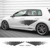 Боковые наклейки на дверь автомобиля для Volkswagen VW Golf 4 5 6 7 TSI TCR GTD GTI MK4 MK5 MK3 MK2 MK7 Polo, автоаксессуары, виниловые наклейки
