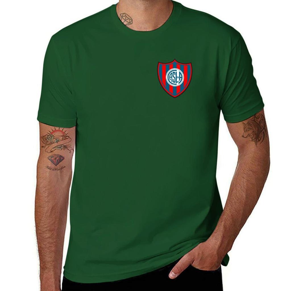 Club Atletico San Lorenzo T-Shirt Short sleeve tee blacks new edition Men's t-shirt