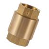Brass Thread In-Line Spring Check Valve DN20/DN15 Single Way Connector Water Non Return Valve Plumbing Fitting Accessory