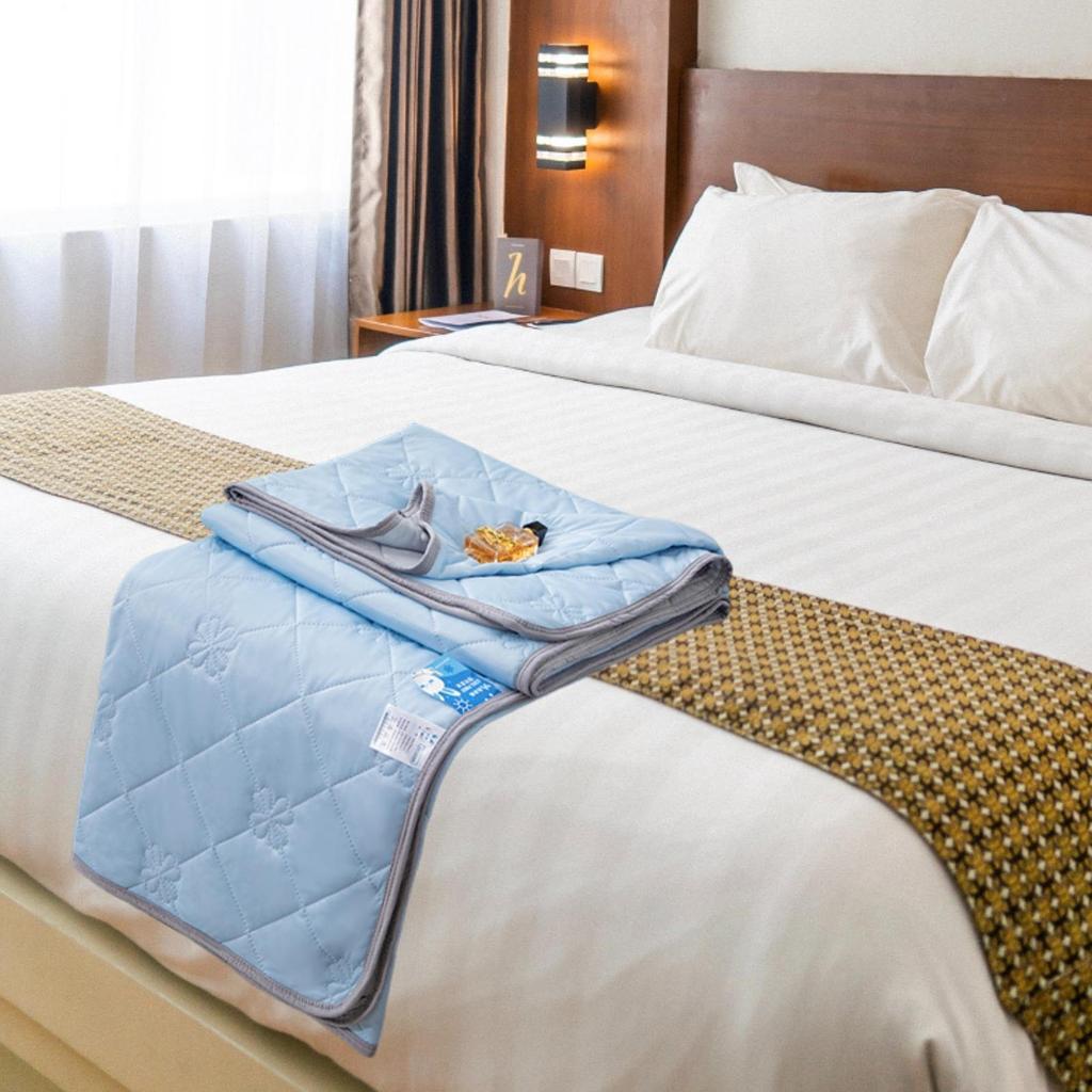 Охлаждающее одеяло размера queen для спящих 90"x78" Покрывало для кровати Дом Офис