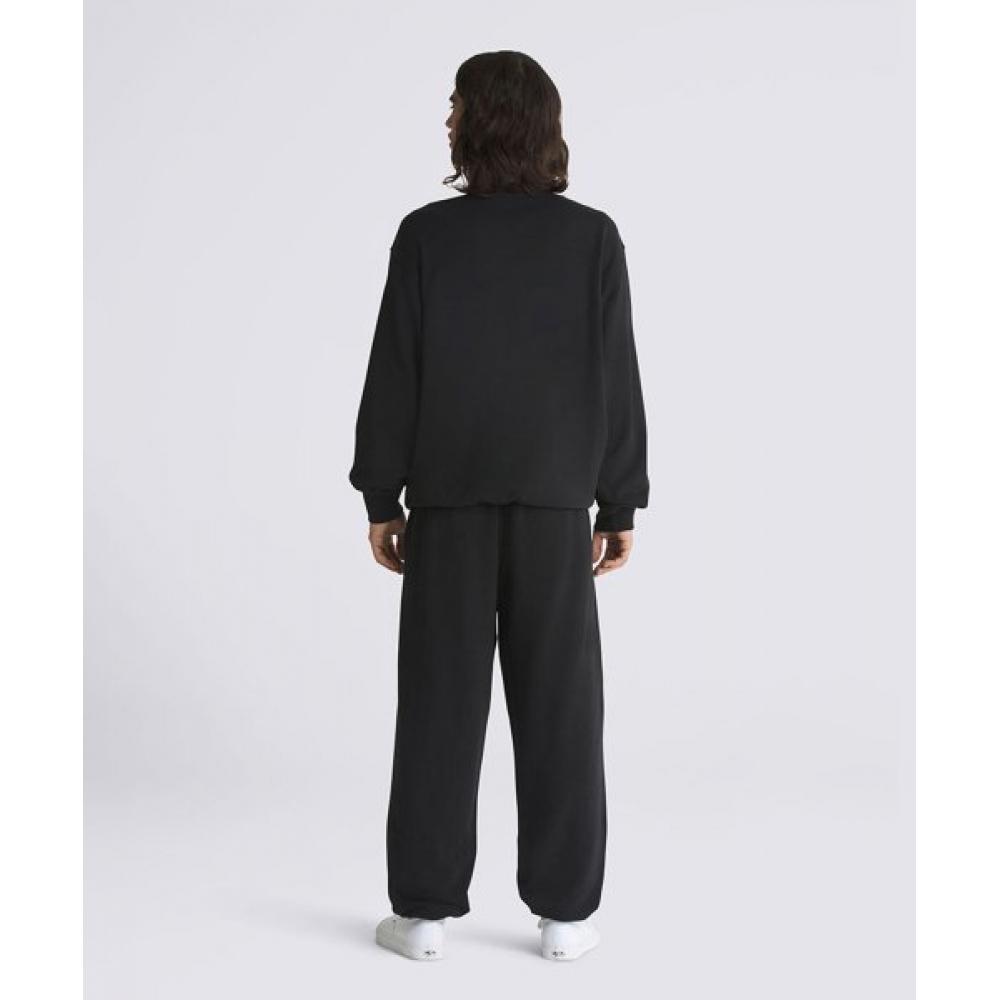 Vans Оригинальные стандартные свободные флисовые брюки черного цвета Vn000g6hblk1