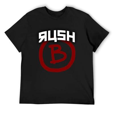 RUSH B - Футболка Counter Strike индивидуальная футболка customs дизайн свой собственный возвышенный дешевые вещи мужские хлопковые футболки