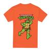 Teenage Mutant Ninja Turtles Mens Michelangelo Retro T-Shirt