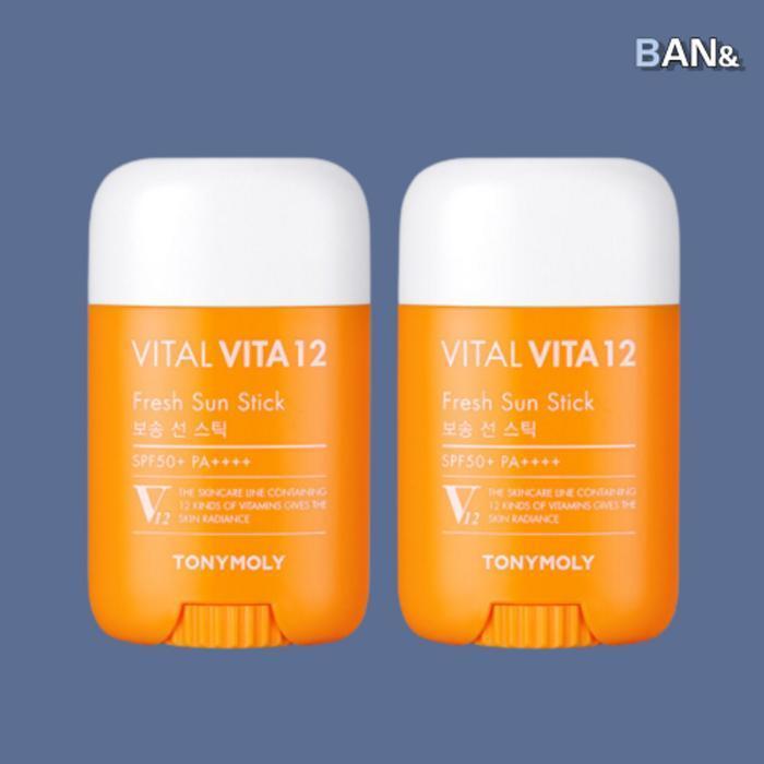 Тони Моли Солнцезащитный стик Vital Vita 12 Мягкий солнцезащитный стик 22 г (2 шт.) (30430165)
