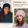 Double Layer Night Sleep Cap Satin Lining Head Wraps Casual Baggy Hat