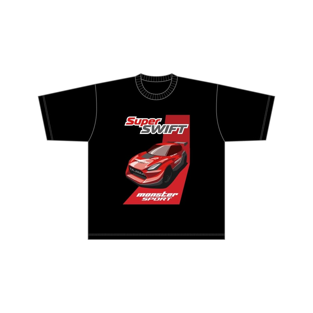 [Monster Sport] Футболка Super Swift (Черный/Размер: XL) ZWS77KXL
