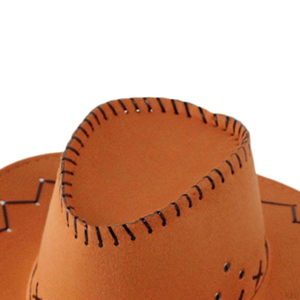 Ковбойская шляпа для мальчиков с широкими полями для фестиваля, рыбалки